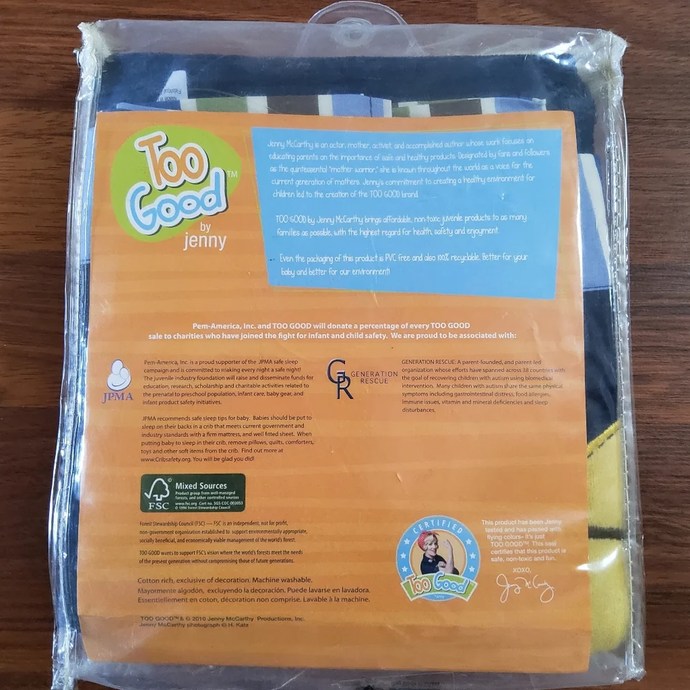Too Good Baby Nursery Window Valance Sports Football Soccer Basketball Baseball